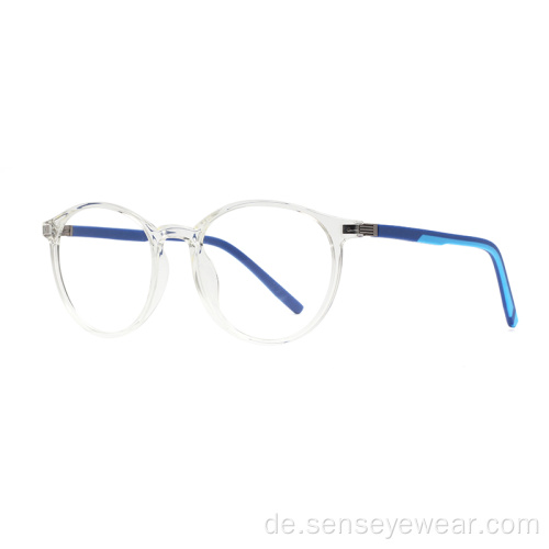 Runder Mode-Design TR90 Optische Brillenrahmen